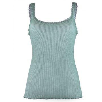 Träger-Top Bio Baumwolle Pure S/S schilfgrün von Madiva Eco Future