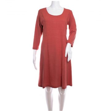 100% Bourette Seide Nachtkleid koralle von Kokon Zwo