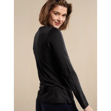 Cinda No. 2 Langarm Shirt schwarz von Kokon Zwo - Hose nicht im Lieferumfang enthalten
