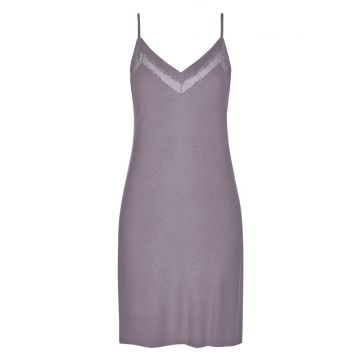 Nachthemd Amourette Spotlight in twilight grey aus Viscose Feinjersey