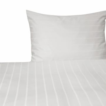 gestreifte Tencel-Bettwäsche CLASSIC STREIFEN von HEFEL elfenbein
