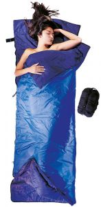Sommerschlafsack Tropic Traveler Silk in blau von Cocoon